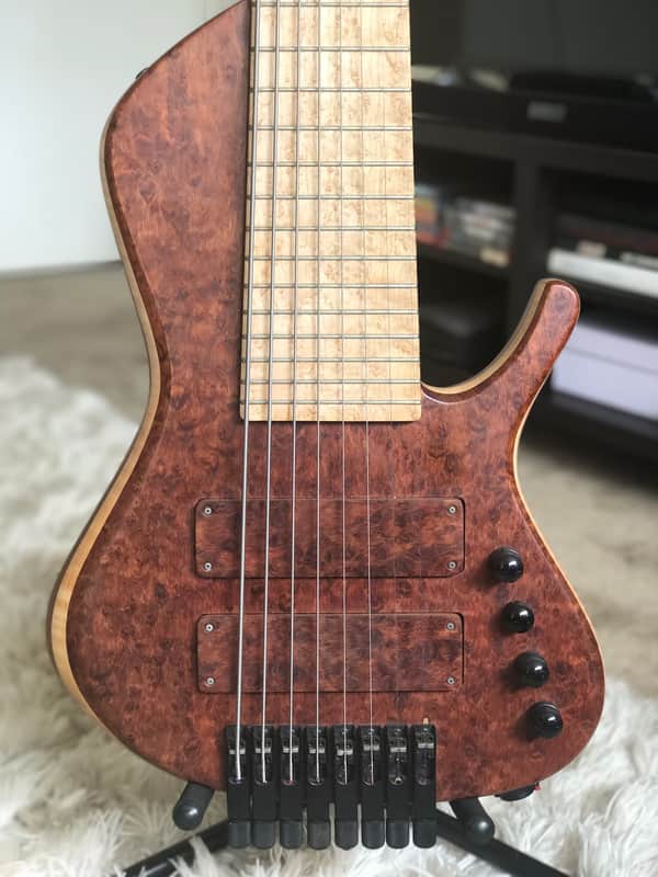 8 Strings Custom Prat Basses image 1
