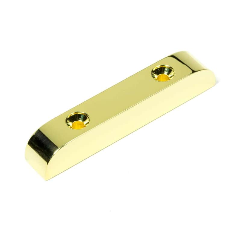Hipshot 7T000G Solid Brass Gold finish bass thumbrest image 1