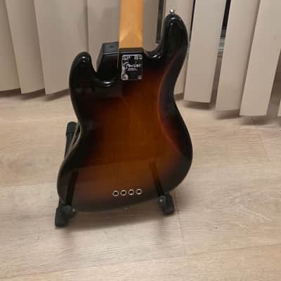 Fender American Standard Jazz Bass Fretless 2015 - 3-Color Sunburst image 16