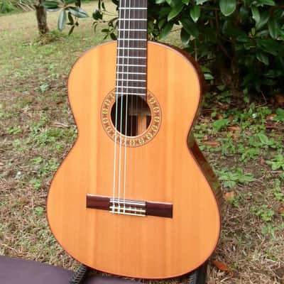 1977 Kazuo Yairi YC-30 AMAZING RAMIREZ STYLE Classical Concert Guitar+Hard Case plus more extras image 2