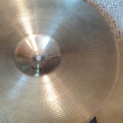 Sabian EARLY VINTAGE 14" PRE- AA Regular HI HAT CYMBALS 915 G / 1401 G / RARE BEAUTIFUL MATCHED PAIR image 8