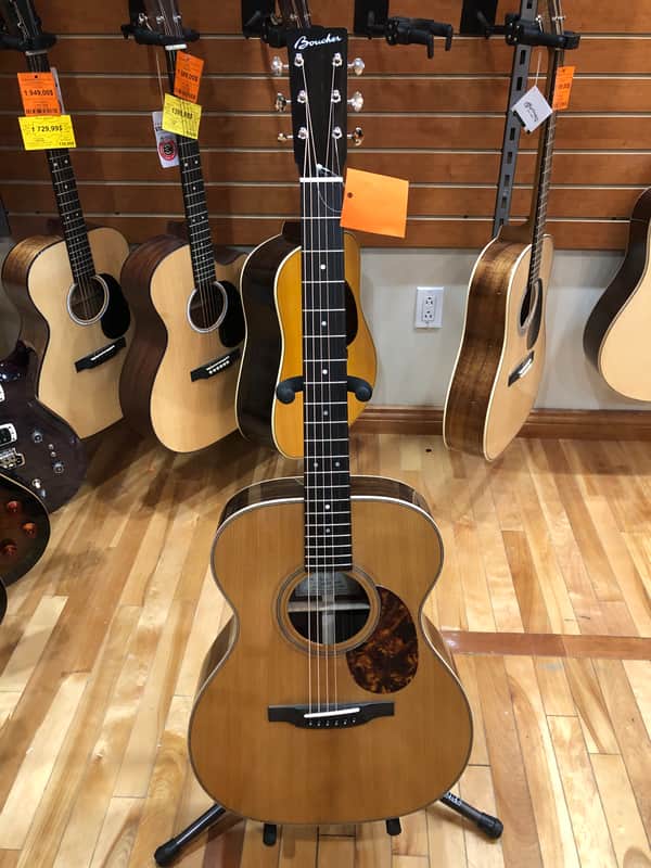 Boucher SG-51-V Studio Goose OM Rosewood Vintage Gold Touch