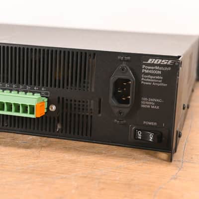 Bose PowerMatch PM4500N Configurable Power Amplifier CG01VTU image 9