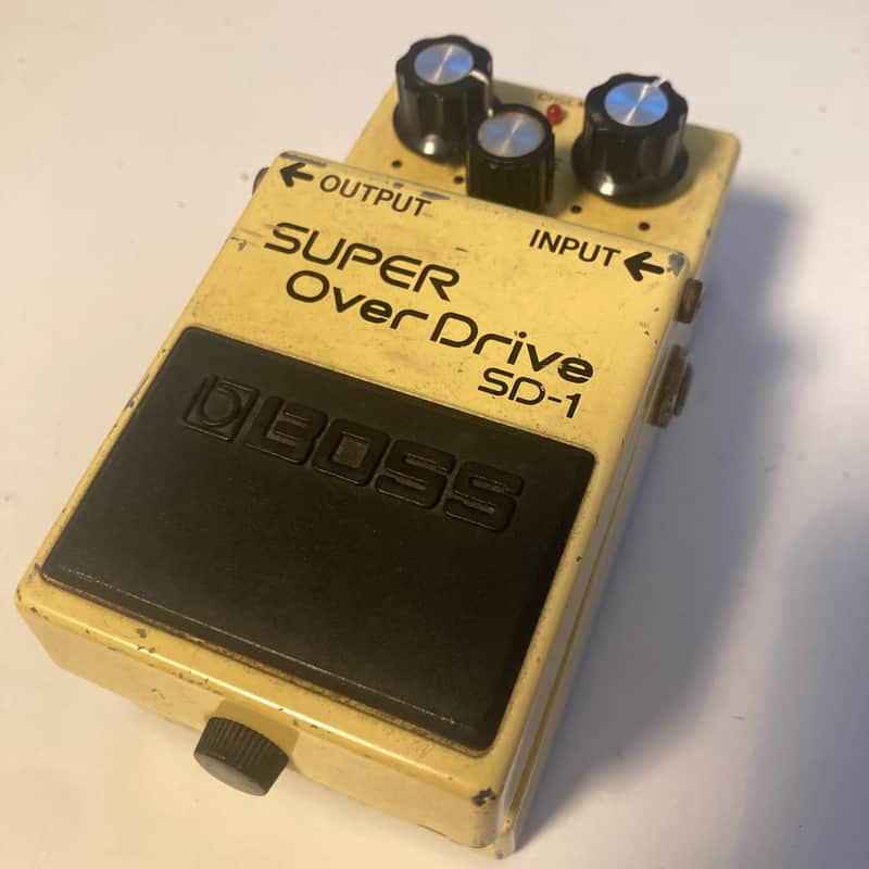 Boss SD-1 MIT Super Overdrive ACA 12V Early Taiwan image 1