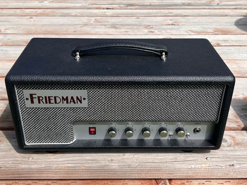 Friedman Little Sister 20-Watt Guitar Amp Head 2022 - Present Black image 1
