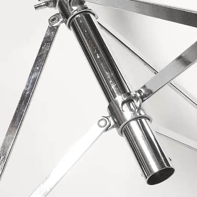 Ludwig "Ringo" Buck Rogers Snare Stand #1358c - Chrome Plated - 1964 / EXCELLENT/ INSPECTED & TESTED image 10