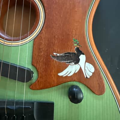 Fender American Acoustasonic Telecaster 2019 - 2020 - Surf Green image 2
