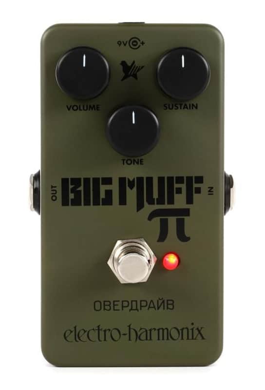 Electro-Harmonix Green Russian Big Muff Pi Effects Pedal image 1