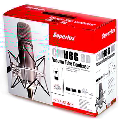 Superlux CMH8D Tube Condenser Microphone - Thumbnail 2