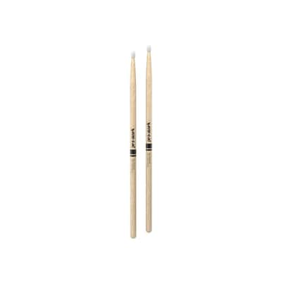 Pair of Promark Attack 7A Shira Kashi Oak Nylon Tip Drumsticks - PW7AN (Sticks) image 4