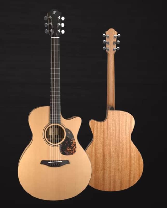 Furch Blue Gc-CM Nut Grand Aud. Cutaway (Cedar/Mahogany) With Stage Pro Element Pickup image 1