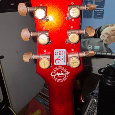 Epiphone Riviera Custom P93 - Red Royal - HARD CASE INCLUDED image 3