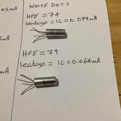 10 mullard Oc81 germanium transistors for fuzz build made in England image 5