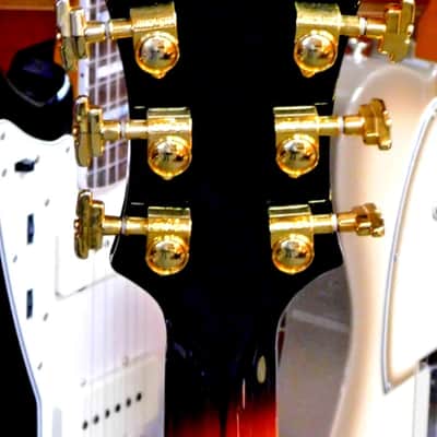 2016 D'Angelico Excel EXL-1 Hollowbody Electric Guitar w/Case! Dark Iced Tea Burst! VERY NICE!!! image 9