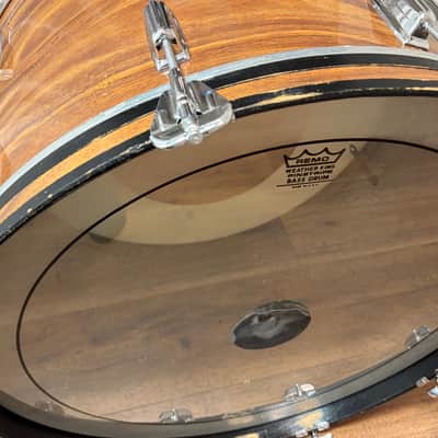 Rogers 24”x 14” Fullerton Era 1970’s Script Badge Bass Drum - KOA Finish image 9