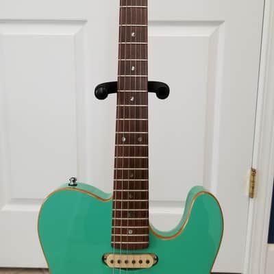 Zion Guitar Technology Custom Build 2009 Surf-green image 3