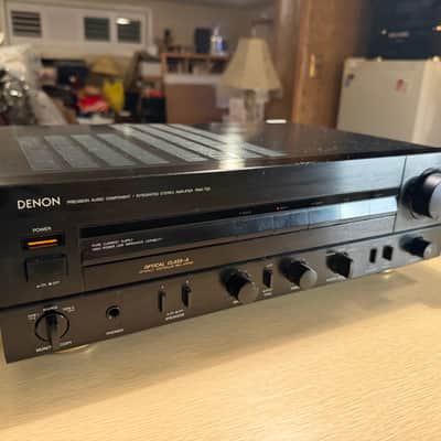 DENON PMA-720 Stereo Amplifier Optical class A Tested Works Great Good Power🎶🔥 image 3