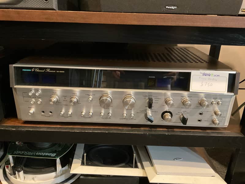 Pioneer QX-9900 Quadraphonic Solid-State Receiver 1972 - 1974 - Silver