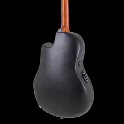 Ovation Celebrity Elite Acoustic-Electric Guitar, Natural (CE44-4-G) image 5