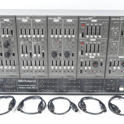 Roland SYSTEM-100M Analog Modular Synthesizer Studio System Model 112 / 121 / 130 / 140 / 150 image 1