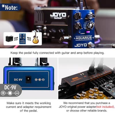 Joyo R-Series R-07 Aquarius Multi-Mode Delay & Looper Guitar Pedal, (Price includes the import duty for US buyer) image 4