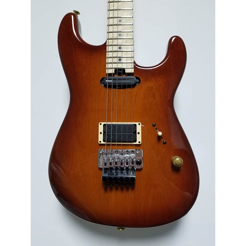 CHARVEL Custom Honeyburst Electric Guitar image 1