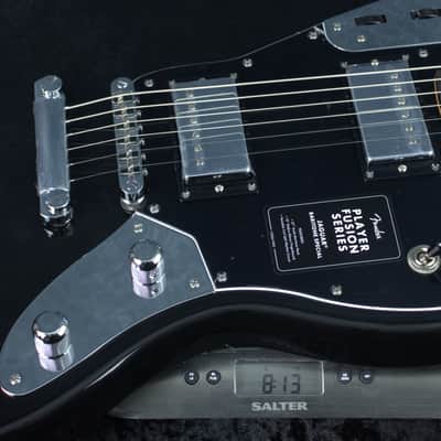 Fender Limited Edition Player Fusion Jaguar Baritone Special Black MX26083705 image 6