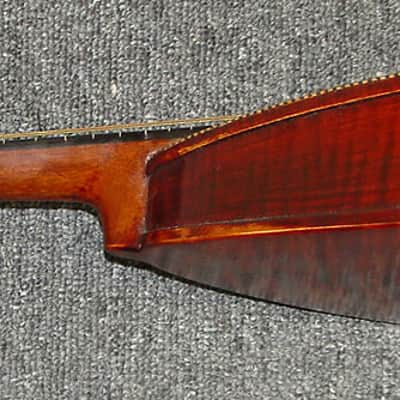 Vintage Weymann & Son Mandolute Curved-Back Mandolin Flame Maple - USA image 9