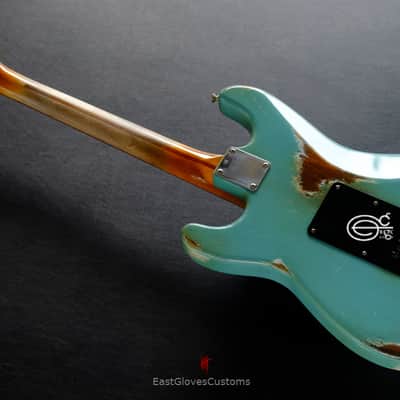 Fender Stratocaster Daphne blue Heavy Aged Relic image 4