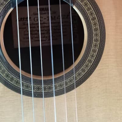 Yamaha GC-7 Grand Concert 1978 signed by maker, - Natural image 3