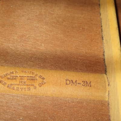 Sigma Martin DM-3M Acoustic Guitar 1980's Natural Mahogany image 15