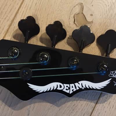 DEAN John Entwistle Hybrid Bass, Fenderbird 2010s BLACK image 3