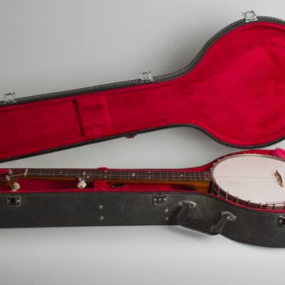 Fairbanks/Vega Senator 5 String Banjo (1920), ser. #44802, black hard shell case. image 10