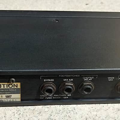 Rockman Stereo Chorus/Delay model 100 A vintage 1987 image 3