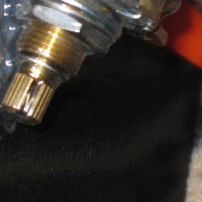 new open package (with packaging)  A+ genuine Gibson knobs: 1 VOLUME & 1 TONE PRMK-010, Top Hat with Silver Reflector (other 2 knobs NOT included) PRMK010 image 25
