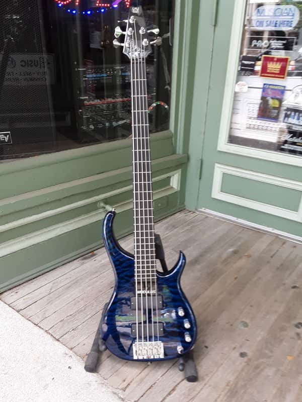 Modulus Quantum Five-String 2007 Transparent Blue image 1