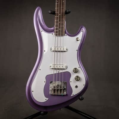 Guyatone EB-9 Sharp 5 1960s - Lavender Metallic image 24