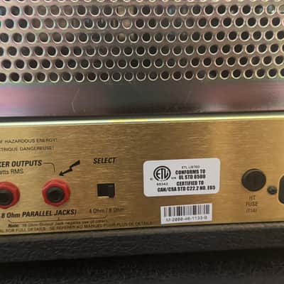 Marshall JCM 2000 DSL 100 TIME CAPSULE Dual Super Lead 2-Channel 100-Watt Guitar Amp Head 2000s - Black image 13