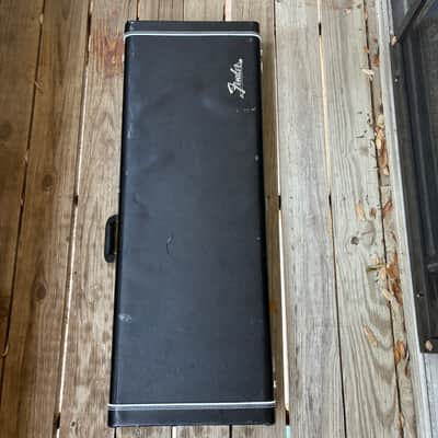 Fender Classic Series Wood Jazzmaster / Jaguar Guitar Case 2010s - Black electric guitar hard shell Case image 2
