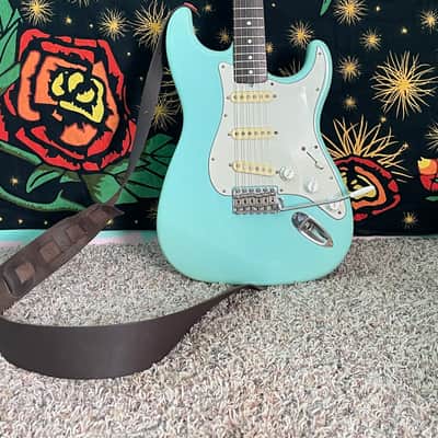 Fender 1962 Stratocaster Reissue ST62 1990 - Sonic Blue MIJ Fujigen image 1