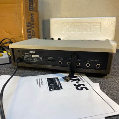 Korg KR-55 Rhythm 55 1970s - Cream image 9