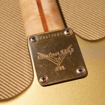 1996 Fender Custom Shop '54 Reissue Stratocaster Gold image 15
