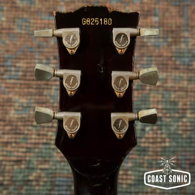 1982 Greco EGC68-50 Super Power Made in Japan Les Paul Custom Violin Burst image 12