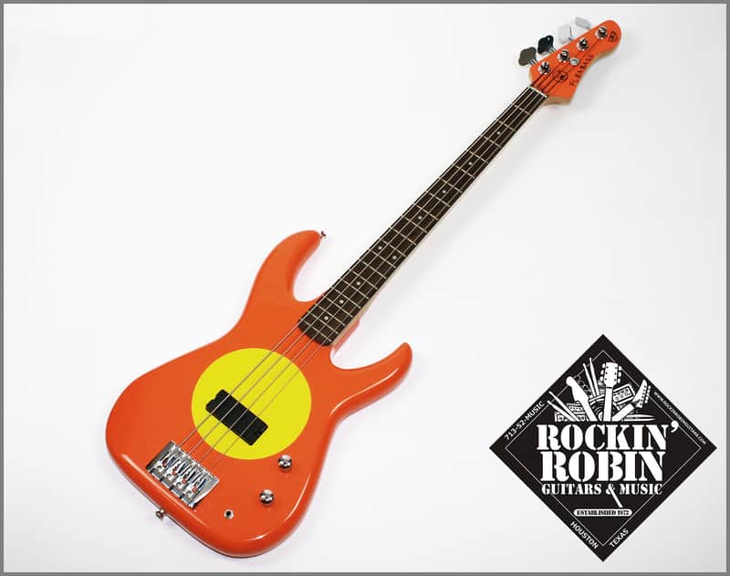 Fleabass Flea Bass Orange and Yellow w/Orignial Bag | Reverb