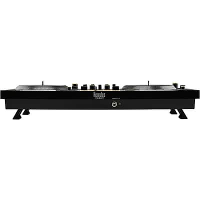 Hercules DJ DJControl Inpulse T7 Premium Edition 2-Channel Motorized DJ Controller With Premium Fader Module and Travel Bag 2024 - Gold image 11