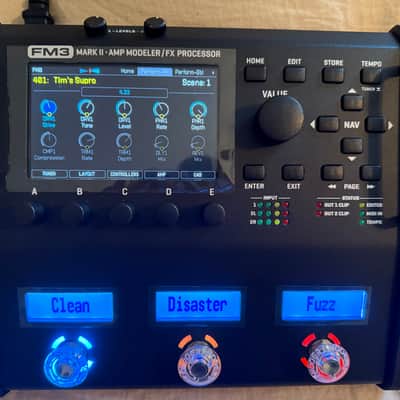 Fractal Audio FM3 Mark II Amp Modeler / FX Processor 2023 - Present - Black image 11