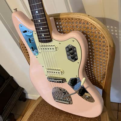 Fender Japan Traditional 60s Jaguar FSR Shell Pink image 7