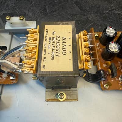 ORIGINAL Roland Power Supply Assembly (22455511U, 7619712200, & 7619715200) for D-20 image 4