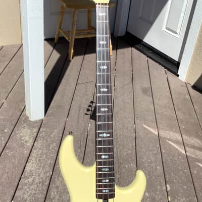 Yamaha BB3000A 1986 Cream White Active MIJ Bass Guitar image 3