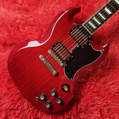 1986 Greco SG Standard '63 Vintage Reissue SS63-70 Cherry w/ Lyre